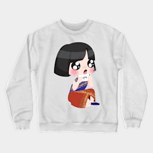 Indonesian Girl Crewneck Sweatshirt